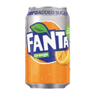 Fanta Orange Zero 24 x 330 ml - Publicité Fanta Orange Zero 24 x 330 ml - Publicité
