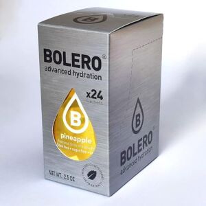Bolero PINEAPPLE 24x3g Jus en poudre sans sucre, édulcoré à la stévia + vitamine C pour enfants et sportifs sans gluten, végétalien saveur d'ananas - Publicité Bolero PINEAPPLE 24x3g Jus en poudre sans sucre, édulcoré à la stévia + vitamine C pour enfants et sportifs sans gluten, végétalien saveur d'ananas - Publicité