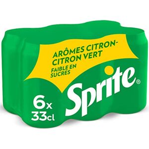 Sprite Citron-Citron Vert 6x33cl canettes - Publicité Sprite Citron-Citron Vert 6x33cl canettes - Publicité