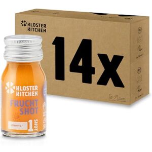 Kloster Kitchen Bio Gingembre Shot Fruit pour Enfants 1SHOT 14 x 30 ml avec des morceaux de gingembre I Shot de gingembre végétalien dans une bouteille en verre I Doux et fruité sans additifs - Publicité Kloster Kitchen Bio Gingembre Shot Fruit pour Enfants 1SHOT 14 x 30 ml avec des morceaux de gingembre I Shot de gingembre végétalien dans une bouteille en verre I Doux et fruité sans additifs - Publicité
