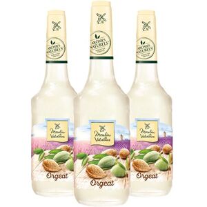 Moulin de Valdonne Sirop d'Orgeat pour boisson rafraîchissante, cocktail avec ou sans alcool, 3 bouteilles 70 cl - Publicité Moulin de Valdonne Sirop d'Orgeat pour boisson rafraîchissante, cocktail avec ou sans alcool, 3 bouteilles 70 cl - Publicité