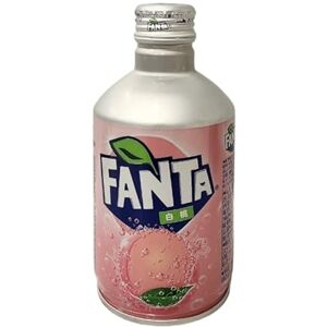 Fanta White Peach Boisson gazeuse du Japon 300 ml (6) - Publicité Fanta White Peach Boisson gazeuse du Japon 300 ml (6) - Publicité