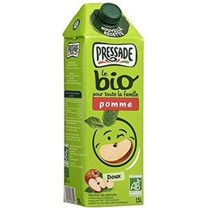 Boissons PRESSADE Nectar Bio Pomme 1.5 L ( Lot De 4 ) - Publicité Boissons PRESSADE Nectar Bio Pomme 1.5 L ( Lot De 4 ) - Publicité