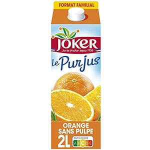 Boissons JOKER Le Pur Jus Orange 2L Lot De 2 Vendu Par Lot - Publicité Boissons JOKER Le Pur Jus Orange 2L Lot De 2 Vendu Par Lot - Publicité