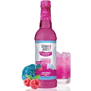 Jordan's Skinny Mixes Sirop sans sucre, goût de licorne, goût fruité, amplificateur, mélange de boissons pour thé glacé, limonade et plus encore, arôme sans calories, respectueux de la céto, 60 ml - Publicité Jordan's Skinny Mixes Sirop sans sucre, goût de licorne, goût fruité, amplificateur, mélange de boissons pour thé glacé, limonade et plus encore, arôme sans calories, respectueux de la céto, 60 ml - Publicité