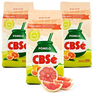 Yerbee CBSé Yerba Maté Thé Pamplemousse 1,5 kg (0,5 kg x 3) Thé maté d'Argentine Boisson revigorante et énergisante - Publicité Yerbee CBSé Yerba Maté Thé Pamplemousse 1,5 kg (0,5 kg x 3) Thé maté d'Argentine Boisson revigorante et énergisante - Publicité