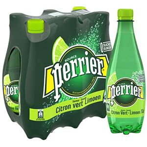 Perrier Aromatise Boisson à l'Eau Minérale Naturelle Gazeuse à l'Arôme de Citron Vert, 6 x 500ml - Publicité Perrier Aromatise Boisson à l'Eau Minérale Naturelle Gazeuse à l'Arôme de Citron Vert, 6 x 500ml - Publicité
