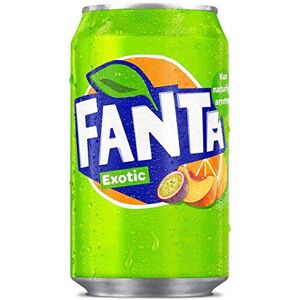 Fanta Exotic (72x0,33l Canettes) DK - Publicité Fanta Exotic (72x0,33l Canettes) DK - Publicité