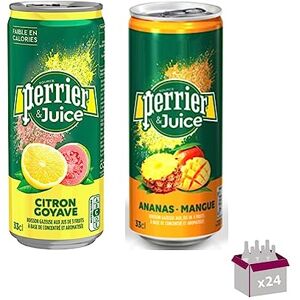 Wine And More Perrier Eau minéales naturelle gazeuse Citron Vert Citron Goyave (24x33cl) - Publicité Wine And More Perrier Eau minéales naturelle gazeuse Citron Vert Citron Goyave (24x33cl) - Publicité