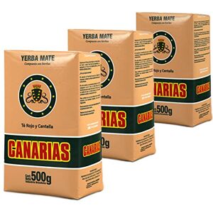 Yerbox Yerba Maté Canarias Rojo Centella 1.5 kg (3x500g)+ échantillon cadeau (40g):Riche en antioxydants et vitamines, accélère le métabolisme, sans sucre! - Publicité Yerbox Yerba Maté Canarias Rojo Centella 1.5 kg (3x500g)+ échantillon cadeau (40g):Riche en antioxydants et vitamines, accélère le métabolisme, sans sucre! - Publicité