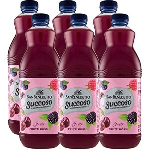 Italian Gourmet E.R. 6 x San Benedetto Succoso Fruits rouges juteux Bouteille PET 1,5 L jus de fruits - Publicité Italian Gourmet E.R. 6 x San Benedetto Succoso Fruits rouges juteux Bouteille PET 1,5 L jus de fruits - Publicité