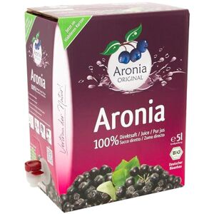 Aronia Original Jus d'aronia bio, 5 litres de jus direct à 100% sans conservateurs, sans sucre ajouté (conformément à la législation). Publicité Aronia Original Jus d'aronia bio, 5 litres de jus direct à 100% sans conservateurs, sans sucre ajouté (conformément à la législation). Publicité