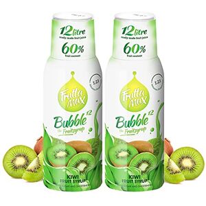 FruttaMax Sirop Kiwi Moins de sucre 60% de concentré de fruits réels Compatible avec machine à soda 2 x 500 ml - Publicité FruttaMax Sirop Kiwi Moins de sucre 60% de concentré de fruits réels Compatible avec machine à soda 2 x 500 ml - Publicité