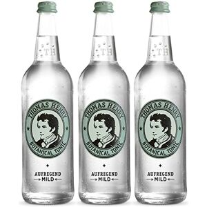 Thomas Henry Botanical Tonic Water – excitant doux – (3 x 0,75 l verre MW) Lot de 3 limonade amère pour mélanger vos longdrinks et cocktails avec Gin & Co. Publicité Thomas Henry Botanical Tonic Water – excitant doux – (3 x 0,75 l verre MW) Lot de 3 limonade amère pour mélanger vos longdrinks et cocktails avec Gin & Co. Publicité