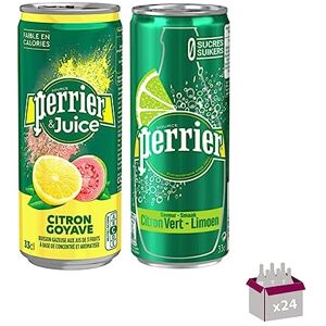 Wine And More Perrier Eau minéales naturelle gazeuse Citron Goyave Ananas & Mangue (24x33cl) - Publicité Wine And More Perrier Eau minéales naturelle gazeuse Citron Goyave Ananas & Mangue (24x33cl) - Publicité