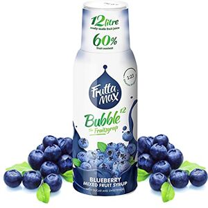 FruttaMax Sirop Myrtille Moins de sucre 60% de concentré de fruits réels Compatible avec machine à soda 500 ml - Publicité FruttaMax Sirop Myrtille Moins de sucre 60% de concentré de fruits réels Compatible avec machine à soda 500 ml - Publicité