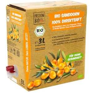 PassionBio Jus d’argousier bio, 3 L – issu de culture allemande, 100% baies, sans sucre ajouté (loi), contient naturellement du sucre. Publicité PassionBio Jus d’argousier bio, 3 L – issu de culture allemande, 100% baies, sans sucre ajouté (loi), contient naturellement du sucre. Publicité