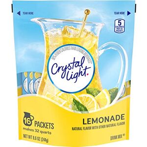 Crystal Light - Lemonade Drink Mix - Mélange à boire - Publicité Crystal Light - Lemonade Drink Mix - Mélange à boire - Publicité
