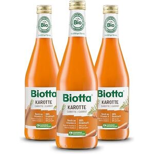 Biotta Jus de carottes lacto-fermenté 100% Bio Riche en bêta-carotène Antioxydants, Vitamine A et minéraux- 500ml- Lot de 3 bouteilles. Publicité Biotta Jus de carottes lacto-fermenté 100% Bio Riche en bêta-carotène Antioxydants, Vitamine A et minéraux- 500ml- Lot de 3 bouteilles. Publicité