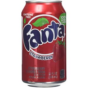 Fanta Fraise Boisson Gazeuse 350 g Lot de 12 - Publicité Fanta Fraise Boisson Gazeuse 350 g Lot de 12 - Publicité