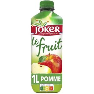 Boissons JOKER Le Fruit Pomme 1L Lot De 4 - Publicité Boissons JOKER Le Fruit Pomme 1L Lot De 4 - Publicité