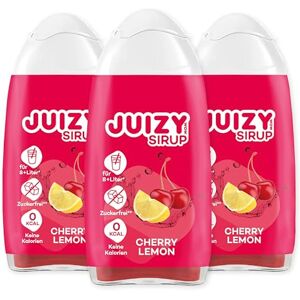 JUIZY WOW Sirop sans sucre 3 x 65ml Cherry Lemon Jusqu'à 36L Sirop naturel pour boissons Zero Calories Vegan Bundle de 3 Boisson concentrée prête à l'emploi More Juice Less Calories - Publicité JUIZY WOW Sirop sans sucre 3 x 65ml Cherry Lemon Jusqu'à 36L Sirop naturel pour boissons Zero Calories Vegan Bundle de 3 Boisson concentrée prête à l'emploi More Juice Less Calories - Publicité