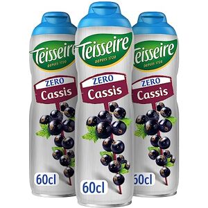 Teisseire Zéro Sucre, Sirop de Cassis pour Boisson Rafraîchissante, Cocktails, Bidon (Pack de 3) - Publicité Teisseire Zéro Sucre, Sirop de Cassis pour Boisson Rafraîchissante, Cocktails, Bidon (Pack de 3) - Publicité