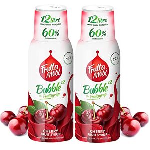 FruttaMax Sirop Griotte Moins de sucre 60% de concentré de fruits réels Compatible avec machine à soda 2 x 500 ml - Publicité FruttaMax Sirop Griotte Moins de sucre 60% de concentré de fruits réels Compatible avec machine à soda 2 x 500 ml - Publicité