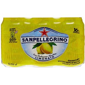 San Pellegrino Eau Pétillante Aromatisée au Jus de Citron Pack de 6 Boîtes x 33 cl Lot de 2 - Publicité San Pellegrino Eau Pétillante Aromatisée au Jus de Citron Pack de 6 Boîtes x 33 cl Lot de 2 - Publicité