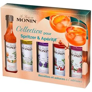 Monin – Coffret de Sirops pour Spritzer et Apéritif Orange pour Spritz, Fleur de Sureau, Violette, Cerise Griotte et Rose 5x5cl - Publicité Monin – Coffret de Sirops pour Spritzer et Apéritif Orange pour Spritz, Fleur de Sureau, Violette, Cerise Griotte et Rose 5x5cl - Publicité