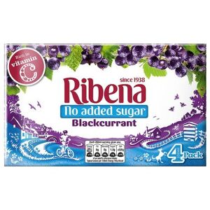 Ribena No Added Sugar Boisson cassis 4 x 200 ml - Publicité Ribena No Added Sugar Boisson cassis 4 x 200 ml - Publicité