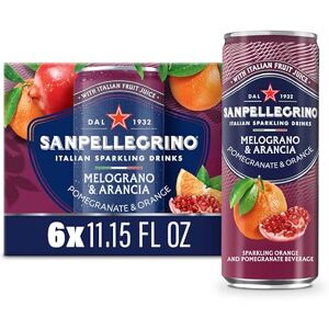San Pellegrino Sanpellegrino – Boisson pétillante italienne Melograno et Arancia, boisson pétillante à l'orange et à la grenade, canette de 30 ml - Publicité San Pellegrino Sanpellegrino – Boisson pétillante italienne Melograno et Arancia, boisson pétillante à l'orange et à la grenade, canette de 30 ml - Publicité