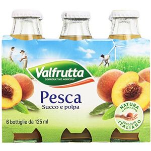 Valfrutta Jus de pêche 6 x 125 ml - Publicité Valfrutta Jus de pêche 6 x 125 ml - Publicité