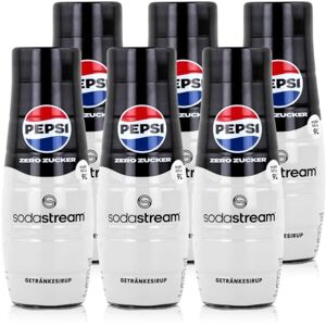 sodastream Pepsi Max Syrup 6x 440ml - Publicité sodastream Pepsi Max Syrup 6x 440ml - Publicité