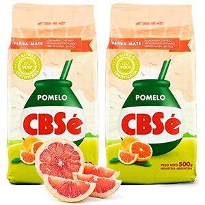 Yerbee CBSé Yerba Maté Thé Pamplemousse 1 kg (0,5 kg x 2) Thé maté d'Argentine Boisson revigorante et énergisante - Publicité Yerbee CBSé Yerba Maté Thé Pamplemousse 1 kg (0,5 kg x 2) Thé maté d'Argentine Boisson revigorante et énergisante - Publicité