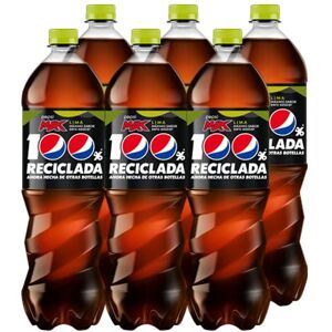 Pepsi Max Lima, Lot de 6 bouteilles de colle avec Zero Sucre 1,75 l - Publicité Pepsi Max Lima, Lot de 6 bouteilles de colle avec Zero Sucre 1,75 l - Publicité