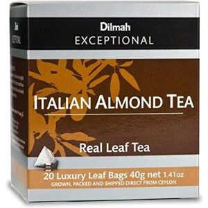 Dilmah Thé aux amandes italiennes 20 sachets de thé - Publicité Dilmah Thé aux amandes italiennes 20 sachets de thé - Publicité