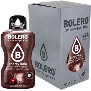Bolero CHERRY COLA 24x3g Jus en poudre sans sucre, édulcoré à la stévia + vitamine C pour enfants et sportifs sans gluten, végétalien saveur cerise cola - Publicité Bolero CHERRY COLA 24x3g Jus en poudre sans sucre, édulcoré à la stévia + vitamine C pour enfants et sportifs sans gluten, végétalien saveur cerise cola - Publicité