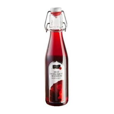 TP LP Tout Pour Les Papilles Bouteille Verre Sirop aux Coquelicots de Nemours 25cl - Publicité TP LP Tout Pour Les Papilles Bouteille Verre Sirop aux Coquelicots de Nemours 25cl - Publicité