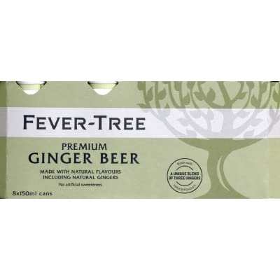 FEVER-TREE FEVER TREE Ginger beer Le pack de 8 canettes de 15cl - Publicité FEVER-TREE FEVER TREE Ginger beer Le pack de 8 canettes de 15cl - Publicité