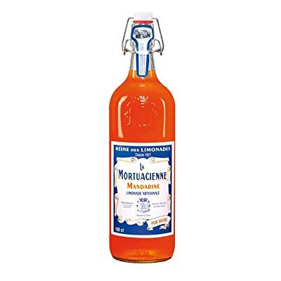 La Mortuacienne Limonade mandarine 1l - Publicité La Mortuacienne Limonade mandarine 1l - Publicité