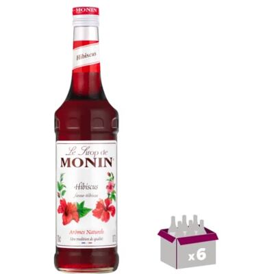 Wine And More Lot de 6 Sirop Hibiscus 70cL - Publicité Wine And More Lot de 6 Sirop Hibiscus 70cL - Publicité