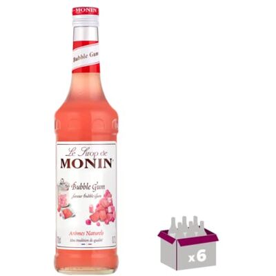 Wine And More Lot de 6 Sirop Bubble gum 70cL - Publicité Wine And More Lot de 6 Sirop Bubble gum 70cL - Publicité