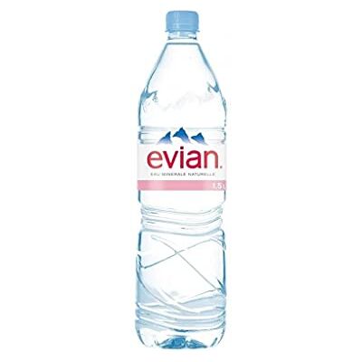 Evian 1,5L (lot de 12) - Publicité Evian 1,5L (lot de 12) - Publicité