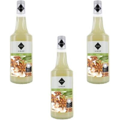 Wine And More Lot de 3 Sirops Rioba Anis 3x70cL - Publicité Wine And More Lot de 3 Sirops Rioba Anis 3x70cL - Publicité