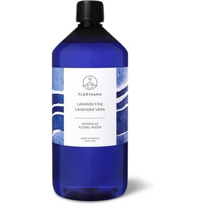 Florihana – Hydrolat (Eau Florale) de Lavande Fine BIO – 100% Pur & Naturel – 1L Rafraîchissant et apaisant Fabriqué en France - Publicité Florihana – Hydrolat (Eau Florale) de Lavande Fine BIO – 100% Pur & Naturel – 1L Rafraîchissant et apaisant Fabriqué en France - Publicité