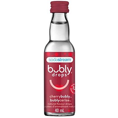 sodastream Cherry Bubly Drops-40 ML Adulte Unisexe, Multicolore, 1 Count (Pack of 1) - Publicité sodastream Cherry Bubly Drops-40 ML Adulte Unisexe, Multicolore, 1 Count (Pack of 1) - Publicité
