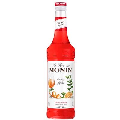 Monin Sirop d'Orange Pour Spritz Pour Cocktail Avec ou Sans Alcool Arômes Naturels Bouteille en Verre 70 cl - Publicité Monin Sirop d'Orange Pour Spritz Pour Cocktail Avec ou Sans Alcool Arômes Naturels Bouteille en Verre 70 cl - Publicité