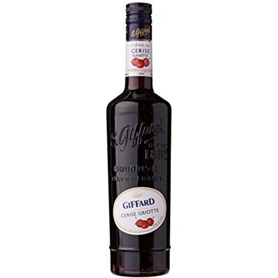 Giffard Crème de Cerise Griotte Crème de Fruits Recette Française Fruitée et Intense 70 cl - Publicité Giffard Crème de Cerise Griotte Crème de Fruits Recette Française Fruitée et Intense 70 cl - Publicité