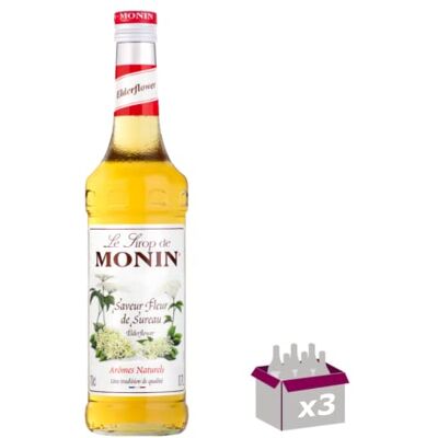 Wine And More Lot de 3 Sirop Fleur de sureau 70cL - Publicité Wine And More Lot de 3 Sirop Fleur de sureau 70cL - Publicité